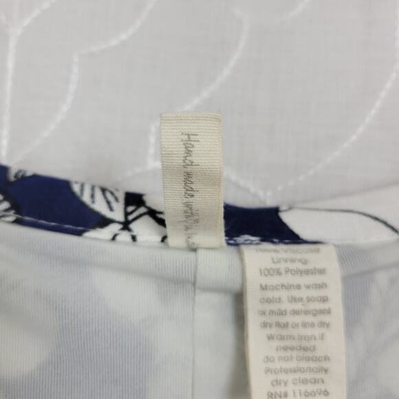 Japna Babydoll Dress Womens Large Blue Floral Lace V-neck Spaghetti Strap Lined - Picture 8 of 10